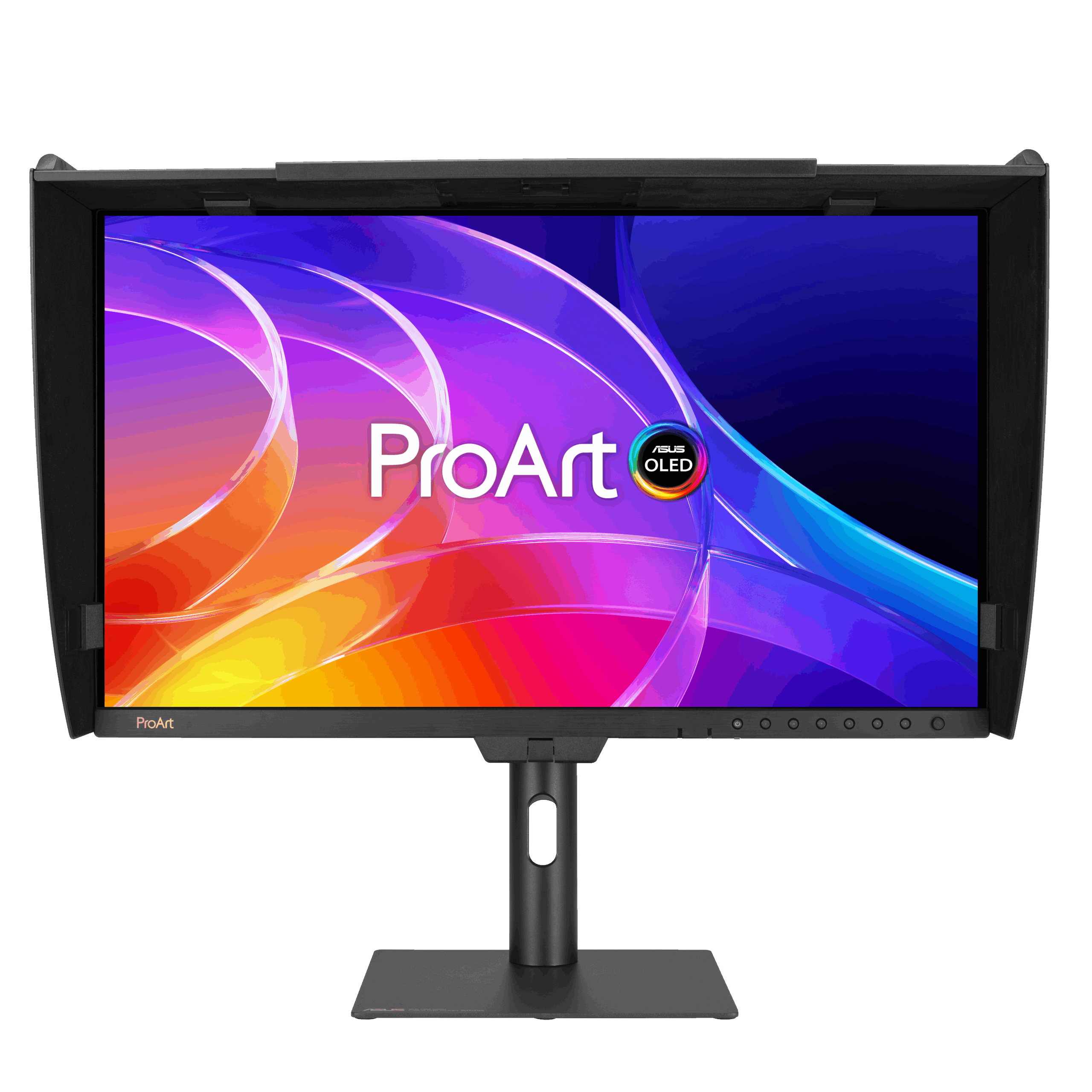 ASUS Announces ProArt Display OLED PA27USD and PA32USD 6 ProArt Display OLED PA27USD front view with hood scaled https://www.mkaugaming.com/asus-announces-proart-display-oled-pa27usd-and-pa32usd/