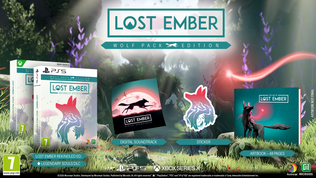 Lost Ember: Wolf Pack Edition Retail Release Coming July 2, 2026 For PlayStation 5 and Xbox S|X 1 lost ember BS PEGI ENG https://www.mkaugaming.com/lost-ember-wolf-pack-edition-retail-release-coming-july-2-2026-for-playstation-5-and-xbox-sx/