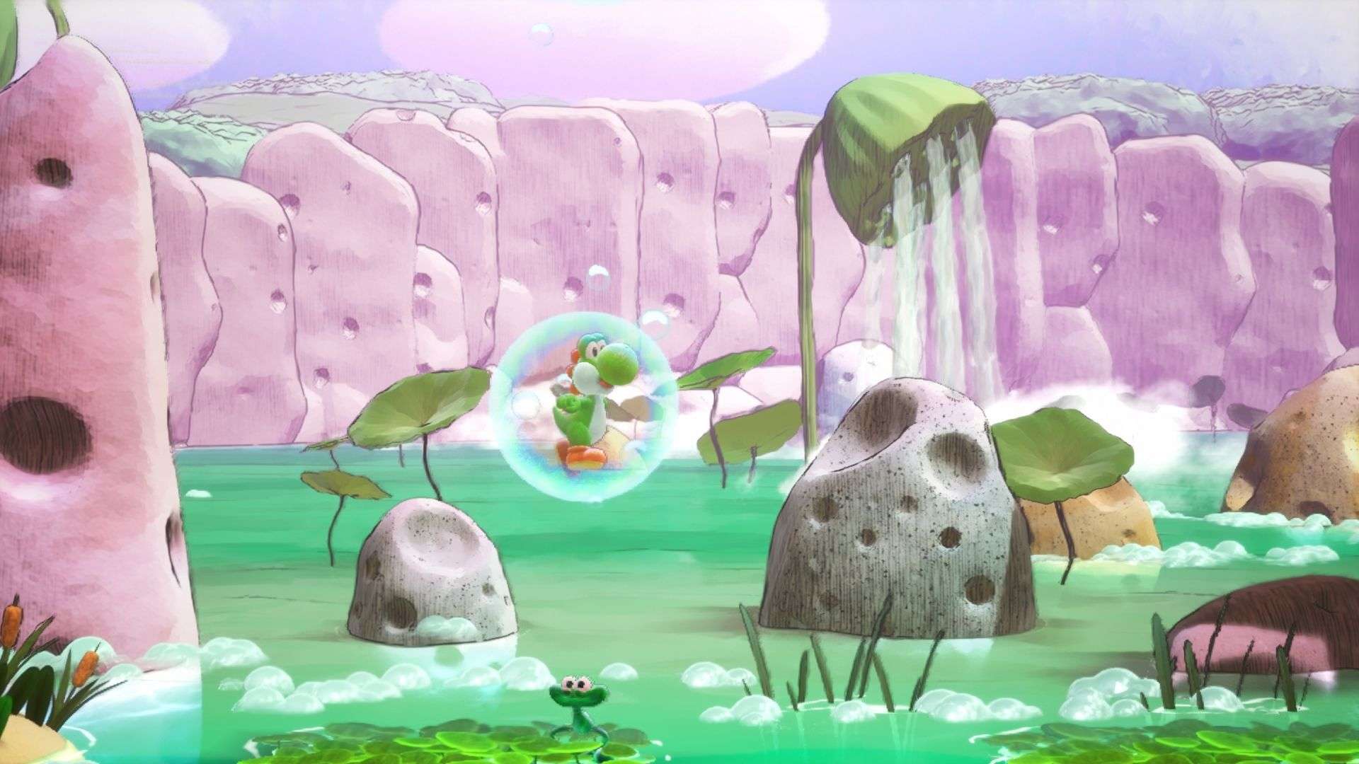 yoshi and the mysterious book screenshot 02 https://www.mkaugaming.com/all-review-list/yoshi-and-the-mysterious-book-nintendo-switch-2-review/