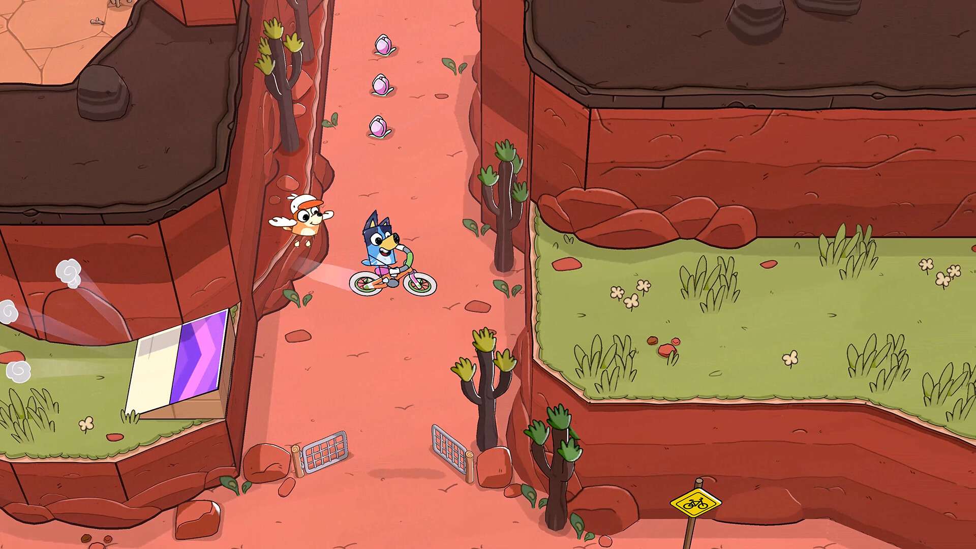 Bluey's Quest For The Gold Pen (PlayStation 5) - Review 3 Blue4 https://www.mkaugaming.com/all-review-list/blueys-quest-for-the-gold-pen-playstation-5-review/