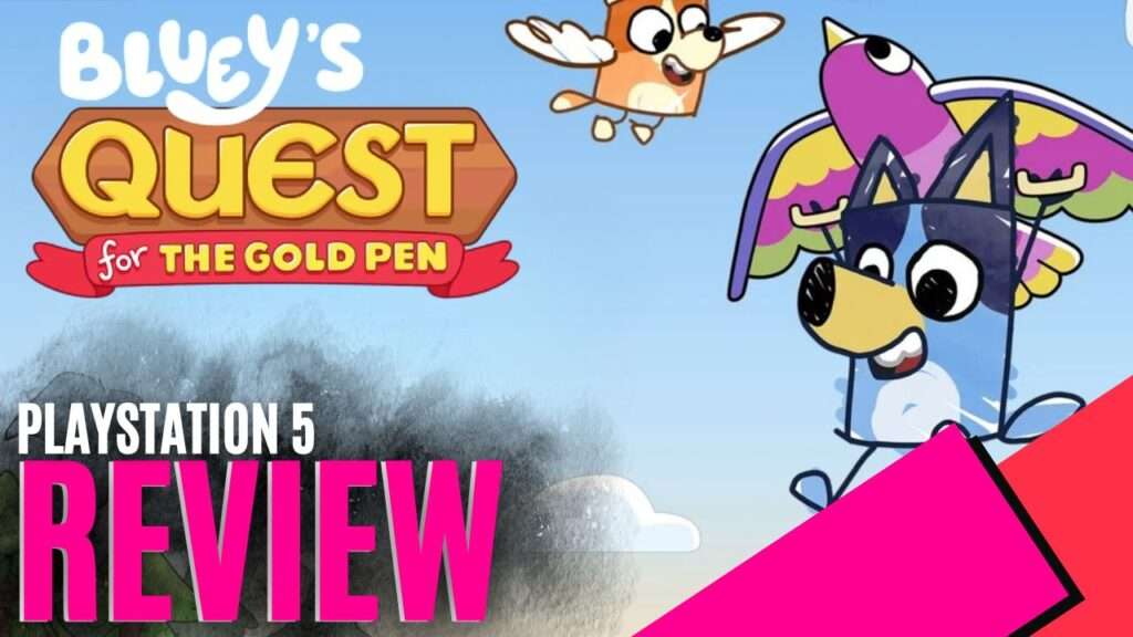 YouTube Thumbnails 4 https://www.mkaugaming.com/all-review-list/blueys-quest-for-the-gold-pen-playstation-5-review/
