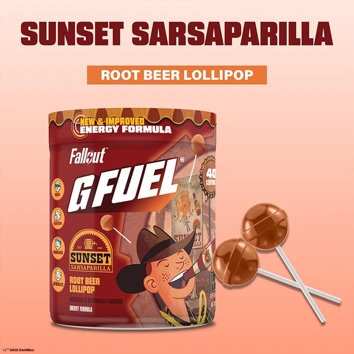 Fallout X G Fuel (Collaboration) - Review 3 sunset sarsaparilla tub g fuel gamer drink 793391 https://www.mkaugaming.com/all-review-list/fallout-x-g-fuel-collaboration-review/