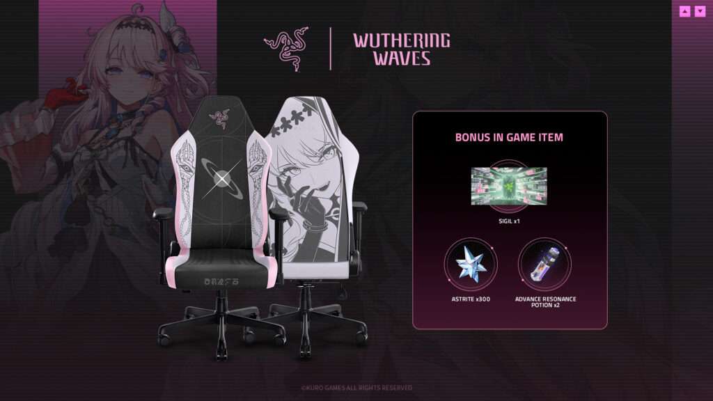 Resonance In Hand: The Razer | Wuthering Waves Collection Arrives 1 2. Chair Iskur V2 X https://www.mkaugaming.com/resonance-in-hand-the-razer-wuthering-waves-collection-arrives/