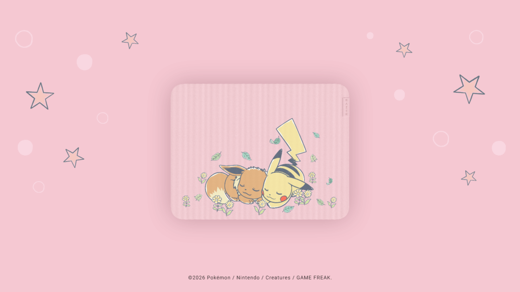 Mousepad Razer Gigantus V2 – Medium – Pikachu Eevee https://www.mkaugaming.com/razer-brings-the-pikachu-eevee-collection-to-life/