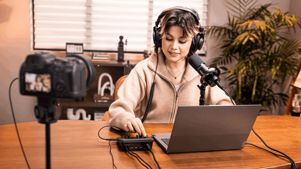 Maono Launches P Series Hybrid Audio Interface to Power the Next Generation of Multi-Platform Creators 2 P1 Audio Interface Image 04 https://www.mkaugaming.com/maono-launches-p-series-hybrid-audio-interface-to-power-the-next-generation-of-multi-platform-creators/