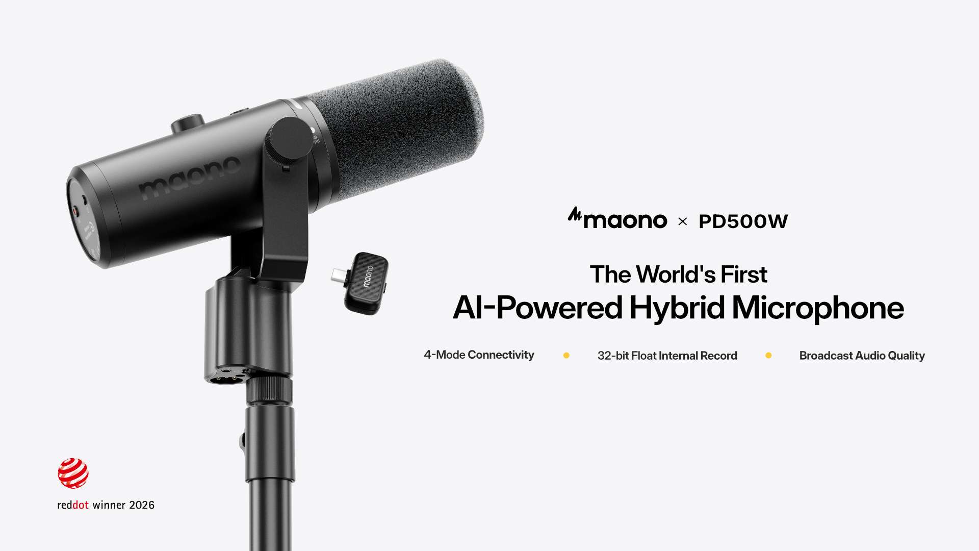 PD500W KV Landscape https://www.mkaugaming.com/maono-pd500w-integrates-hybrid-connectivity-internal-recording-and-ai-workflow-tools-now-available-on-kickstarter/